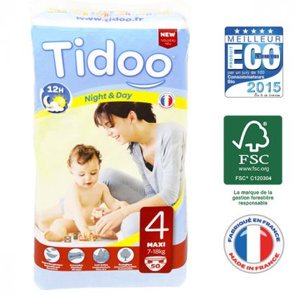 COUCHES 7-18 KG T4 TIDOO