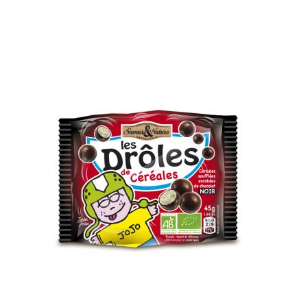 DROLES DE CEREALES CHOCO N 45G SAVEURS