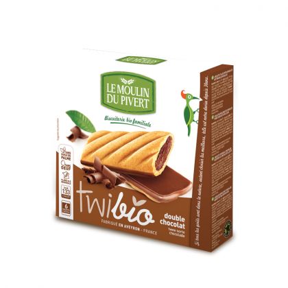 TWIBIO DOUBLE CHOCOLAT LAIT 150 G PIVERT